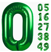 Green Helium Balloons